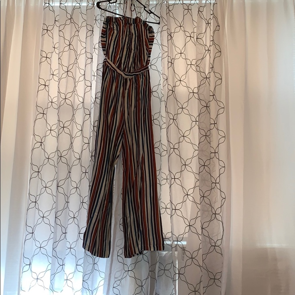 Long pant romper